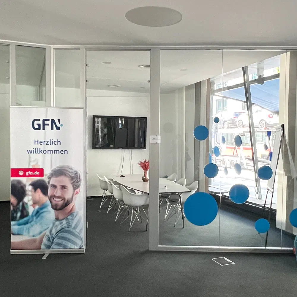Aus einem AOK Kundencenter im Zeppelin Carré wird ein Trainingscenter der GFN GmbH.